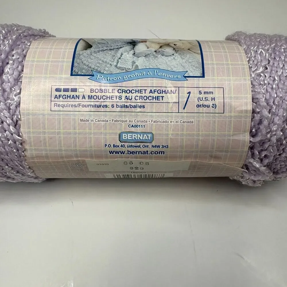 Bernat Baby Coordinates Yarn Soft Mauve Purple 431 yd/160 g/5.6 oz Sports Weight